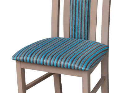 Luxury Design Upholstery Chair Chairs Seat Lehn Office Wood Dining room Solid